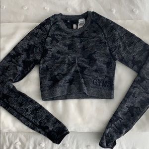 Gymshark Long Sleeve Crop top